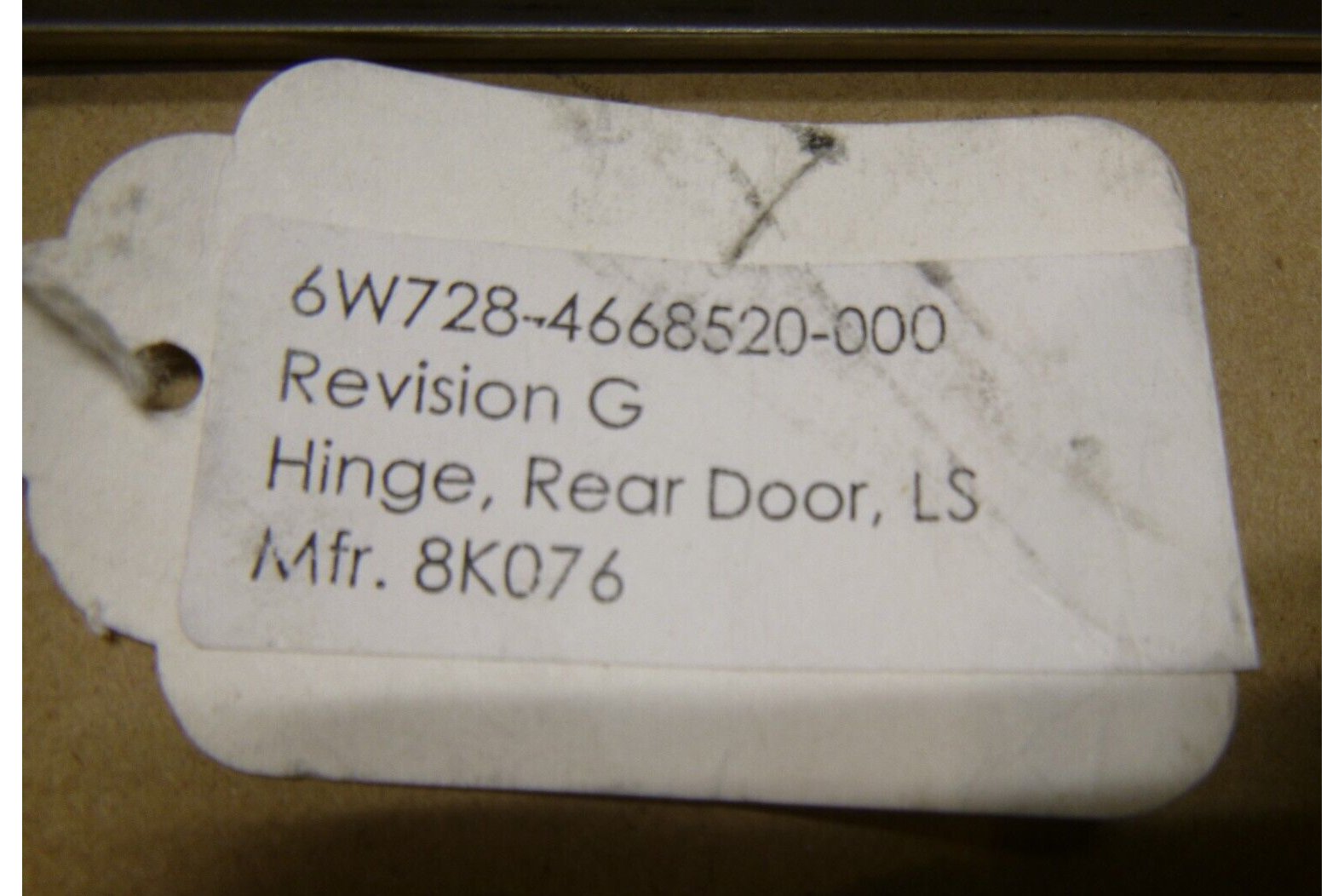 USGI M1109 Humvee Up Armored Left Hand Rear Door Hinge 4668520, 2510-01-418-1924 | Genuine HMMWV Replacement Parts and Military Surplus Humvee Parts &amp; Accessories