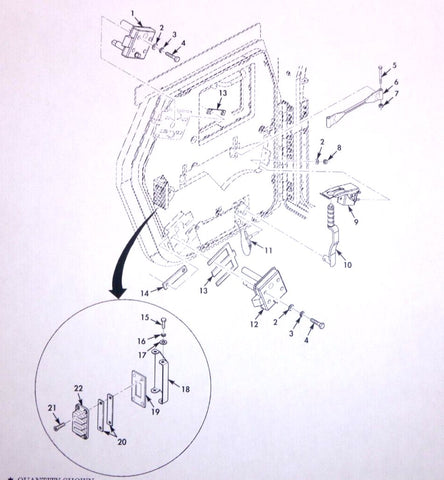 USGI M1114 Up - Armored Humvee Front & Rear Door Catch Strike (R&L) 6435314 - 01M1 - Royal Equipment TACOM