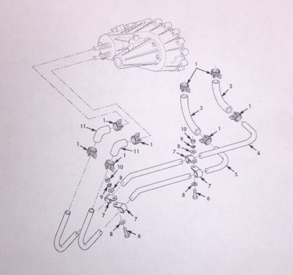 USGI M1151, M1152 Humvee Transfer Case Cooler Line 6032848, 4710-01-565-7197 | Genuine HMMWV Replacement Parts and Military Surplus Humvee Parts &amp; Accessories