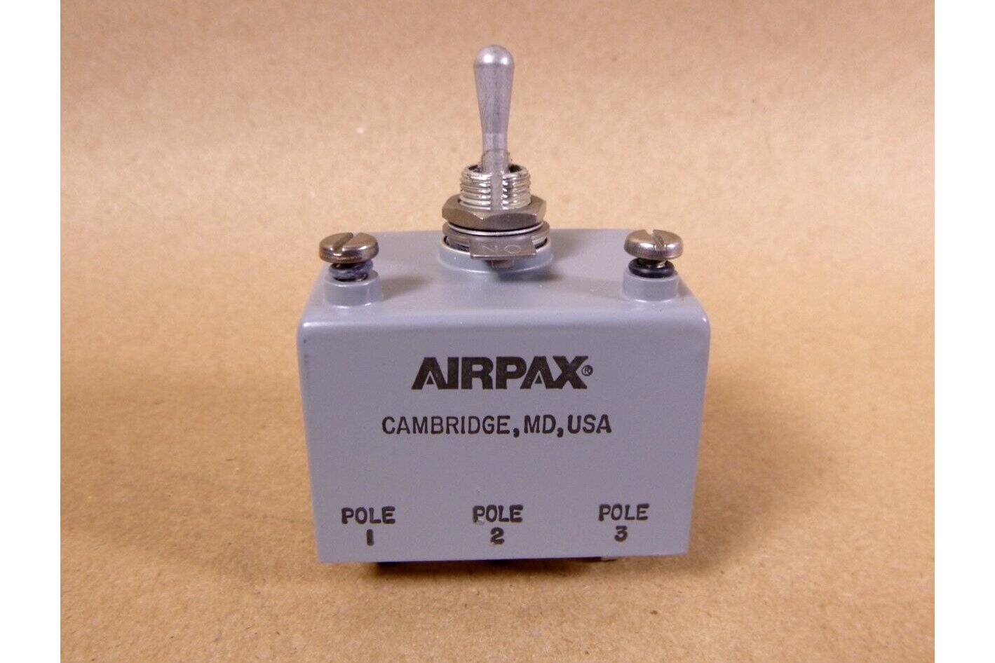 USGI M39019/06-333 Airpax Circuit Breaker Magnetic 3Pole 10A 240VAC/50VDC | Electrical MRO Replacement Parts &amp; Components and Commercial Electrical Supplies Company
