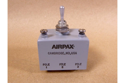 USGI M39019/06-333 Airpax Circuit Breaker Magnetic 3Pole 10A 240VAC/50VDC | Electrical MRO Replacement Parts &amp; Components and Commercial Electrical Supplies Company