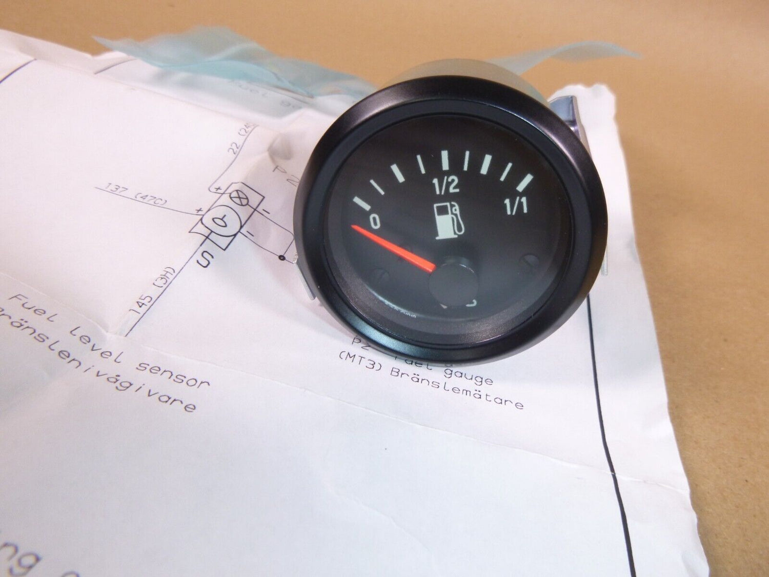 USGI M973 HAGGLUNDS SUSV 24V FUEL GAUGE 94682-991, 2 0034-786, 6680-01-165-6909 | Replacement Truck Parts, Trailer Accessories, Automobile Supplies, Car Parts &amp; Accessories
