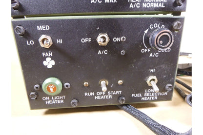 USGI M997 A1 A2 Humvee Ambulance A/C Heater Control Box 410913, 2540-01-265-3234 | Genuine HMMWV Replacement Parts and Military Surplus Humvee Parts &amp; Accessories