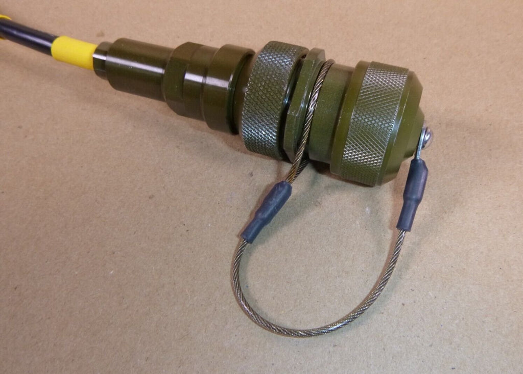 USGI M998 FMTV Cat5e Ruggedized RJ45 Receptacle To 6 Pin 12