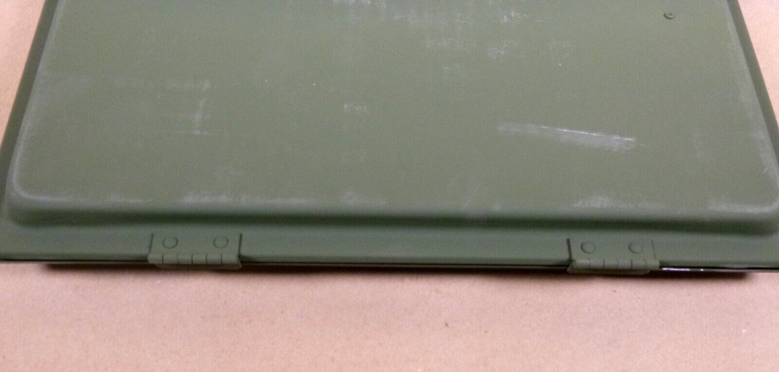 USGI M998 FMTV M939 Documents Storage Box 13-1/2" x 15-1/2" x 1.40" Overall | Genuine M35 Military Truck Parts and M939 Cargo Truck Surplus Parts