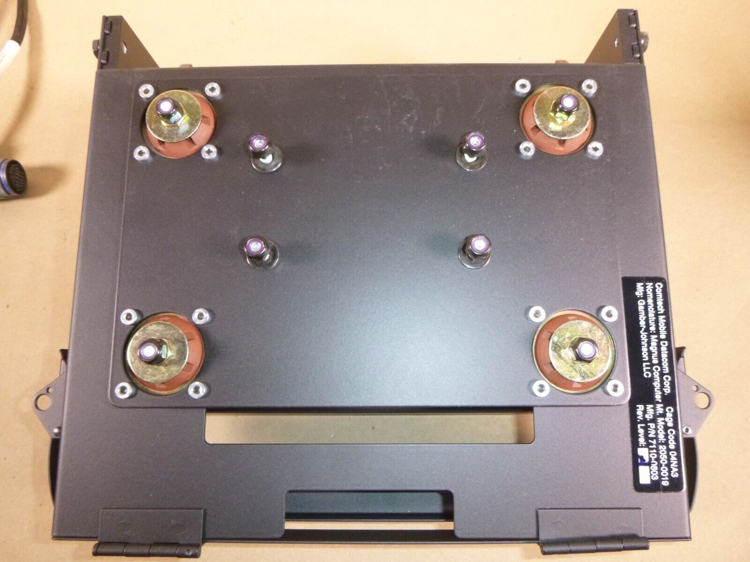 USGI M998 Humvee FMTV MRAP Computer / Radio Mounting Cradle Kit | Genuine FMTV Replacement Parts, LMTV Parts For Sale and Military Surplus Medium Tactical Vehicle Parts &amp; Components