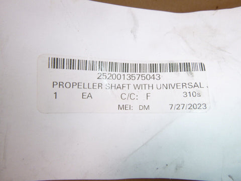 USGI M998 Humvee Front Drive Shaft Spicer 915805 - 2600, 5935394, 2520 - 01 - 357 - 5043 - Royal Equipment DANA Spicer