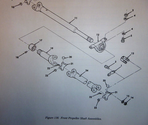 USGI M998 Humvee Front Drive Shaft Spicer 915805 - 2600, 5935394, 2520 - 01 - 357 - 5043 - Royal Equipment DANA Spicer