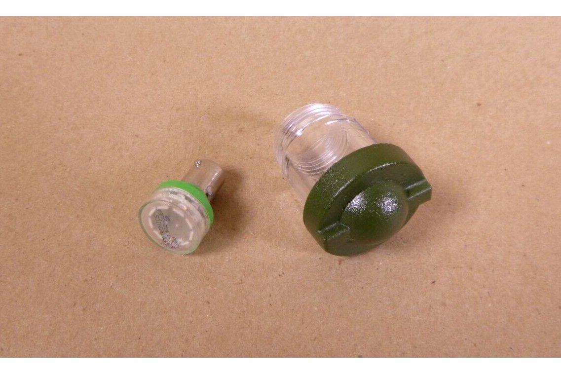 USGI M998 Humvee Instrument Panel Light Kit, Green Lens &amp; LED Lamp 57K3238 | Genuine HMMWV Replacement Parts and Military Surplus Humvee Parts &amp; Accessories