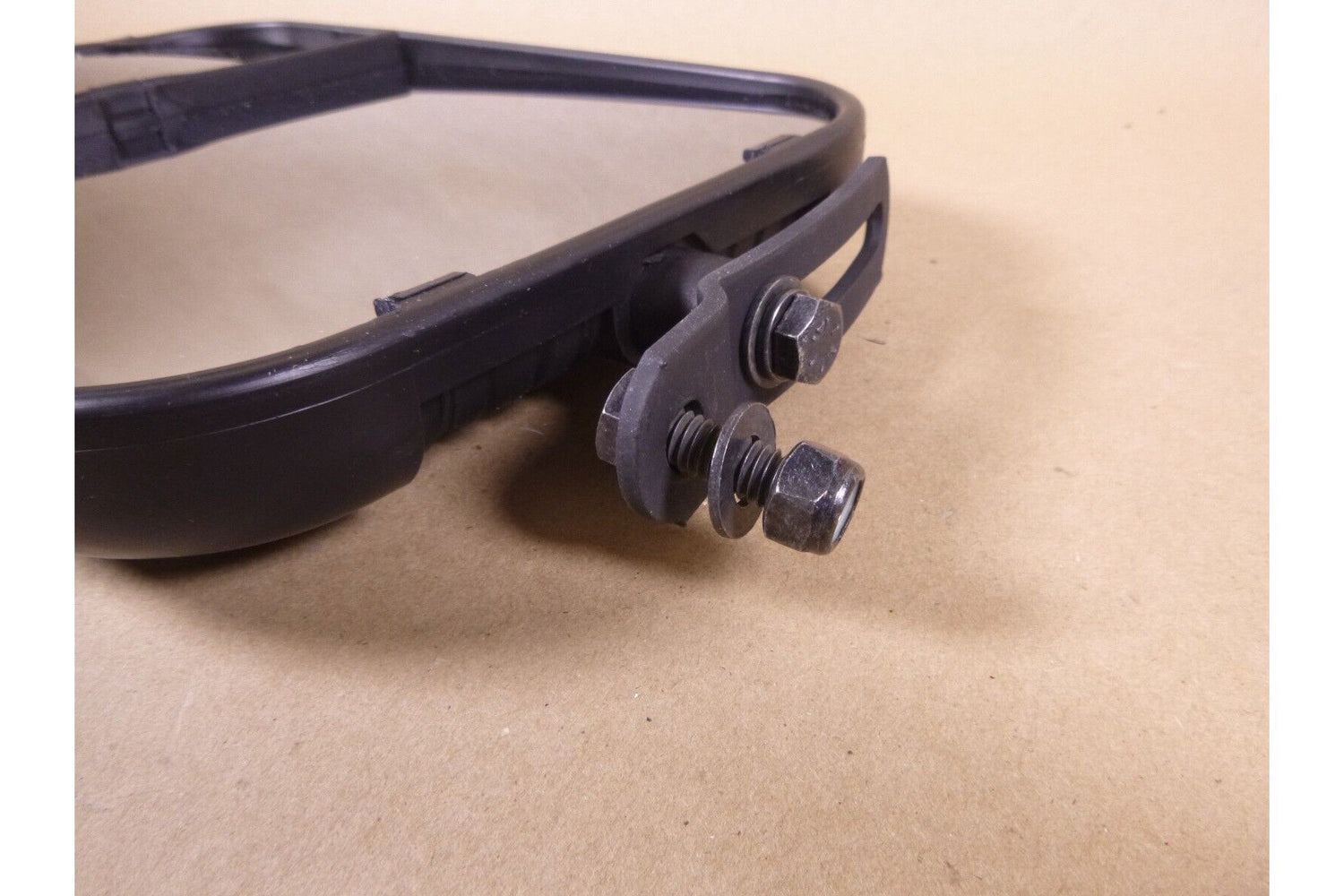 USGI M998 Humvee (LH) Black Exterior Split Rear View Mirror W/ Brackets 0461 | Genuine HMMWV Replacement Parts and Military Surplus Humvee Parts &amp; Accessories
