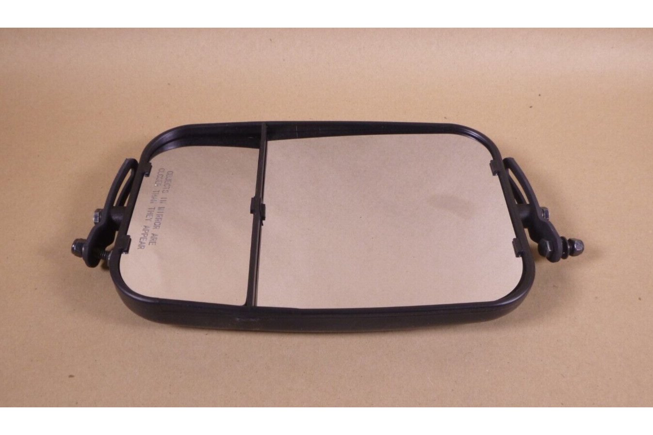 USGI M998 Humvee (LH) Black Exterior Split Rear View Mirror W/ Brackets 0461 | Genuine HMMWV Replacement Parts and Military Surplus Humvee Parts &amp; Accessories