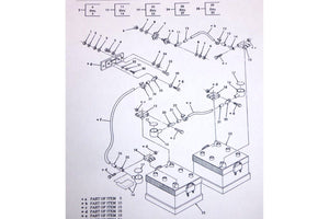 USGI M998 M1151 Battery Cable Feed ThruTerminal 46211 - 03, 12340594, 5578335 - B - Royal Equipment Royal Equipment