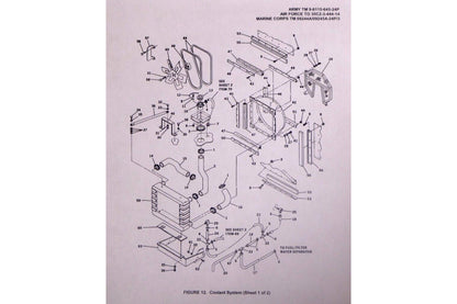 USGI MEP-806A Generator Upper Radiator Hose 88-21911, 4720-01-369-0021 | Genuine MEP Generator Replacement Parts and Military Surplus Generator Parts
