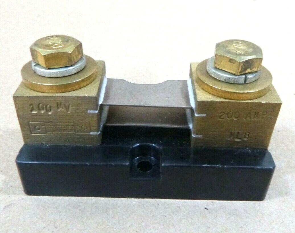 USGI MEP Generator DC Ammeter Shunt 200 AMP, 100 MV - MLB-200-100 , 5975-01-231-1759 | Genuine MEP Generator Replacement Parts and Military Surplus Generator Parts