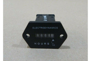 USGI Military 5 Digit Miniature Hour Meter 4 - 100 Vdc, C - H1151P, 6645 - 01 - 450 - 4849 - Royal Equipment ELECTRODYNAMICSParts