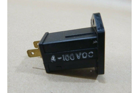 USGI Military 5 Digit Miniature Hour Meter 4 - 100 Vdc, C - H1151P, 6645 - 01 - 450 - 4849 - Royal Equipment ELECTRODYNAMICSParts