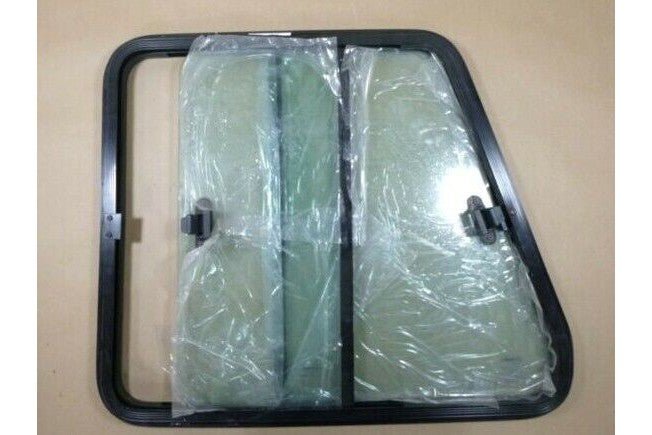 USGI Military M1083 A1P2 5-ton MTV Driver Side (LH) Window Assembly 12505295-001 | Genuine M35 Military Truck Parts and M939 Cargo Truck Surplus Parts