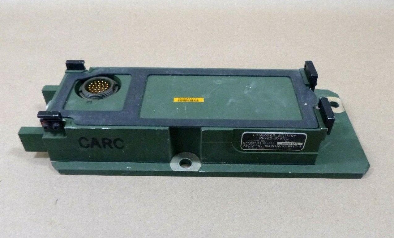 USGI Military Radio AN/PRC Vehicle Battery Box &amp; Charger For BA-5590/U Battery | Replacement Truck Parts, Trailer Accessories, Automobile Supplies, Car Parts &amp; Accessories