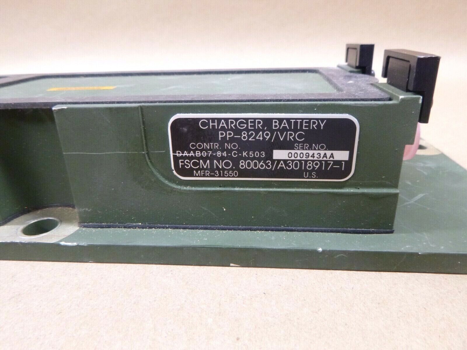 USGI Military Radio AN/PRC Vehicle Battery Box &amp; Charger For BA-5590/U Battery | Replacement Truck Parts, Trailer Accessories, Automobile Supplies, Car Parts &amp; Accessories