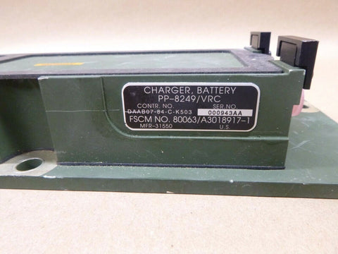 USGI Military Radio AN/PRC Vehicle Battery Box & Charger For BA - 5590/U Battery - Royal Equipment USGI