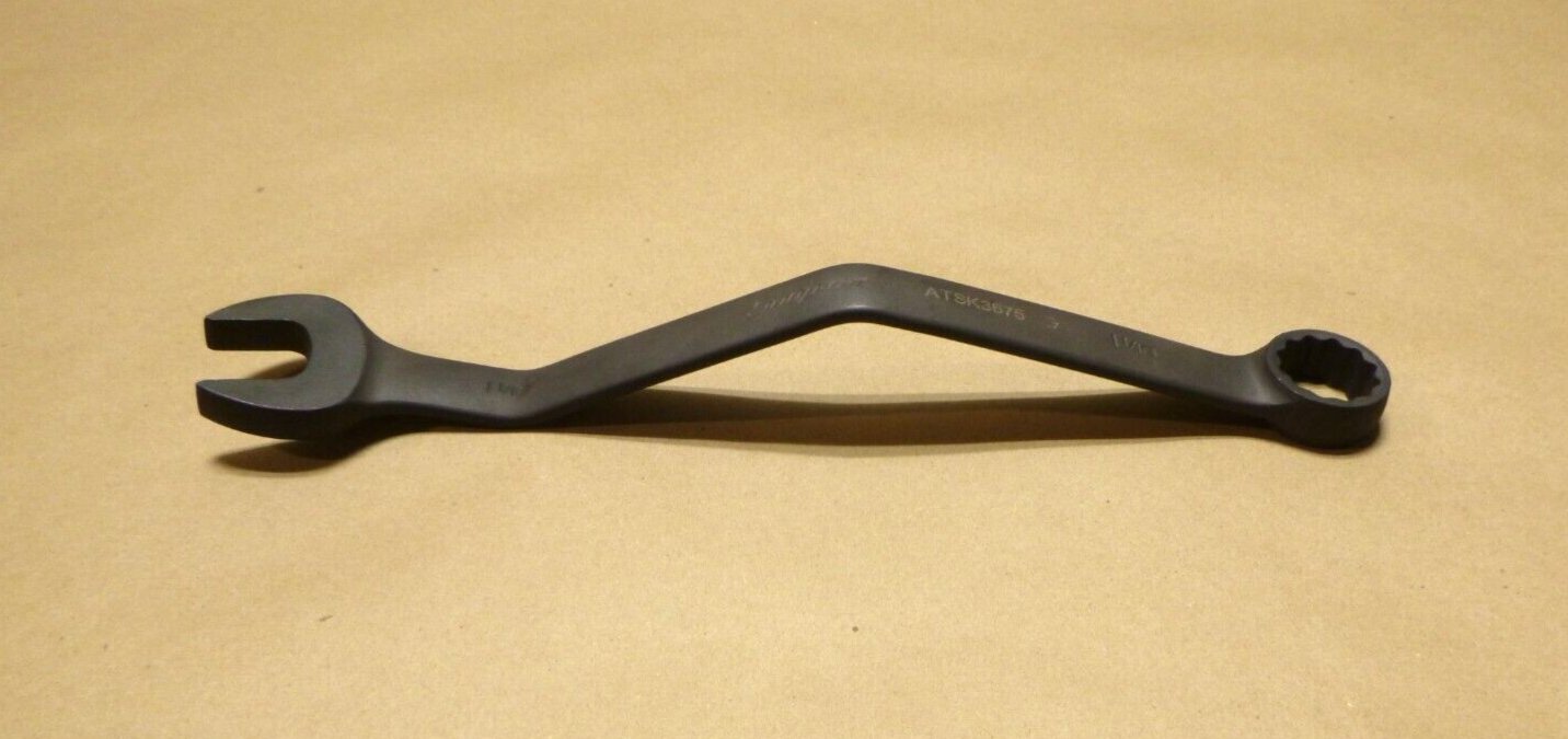 USGI Military Snap-On 1-1/16" Deep Offset Combination Wrench ATSK3675 (GOEX34B) | Industrial MRO Tools and Replacement Industrial Equipment Components