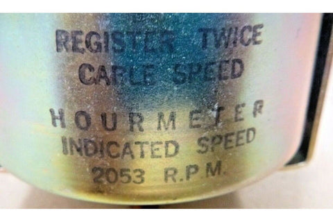 USGI Military Speedometer / Hour Meter, Stewart Warner 501L, 8713233 - 1, 150 - 6941 - Royal Equipment Royal Equipment