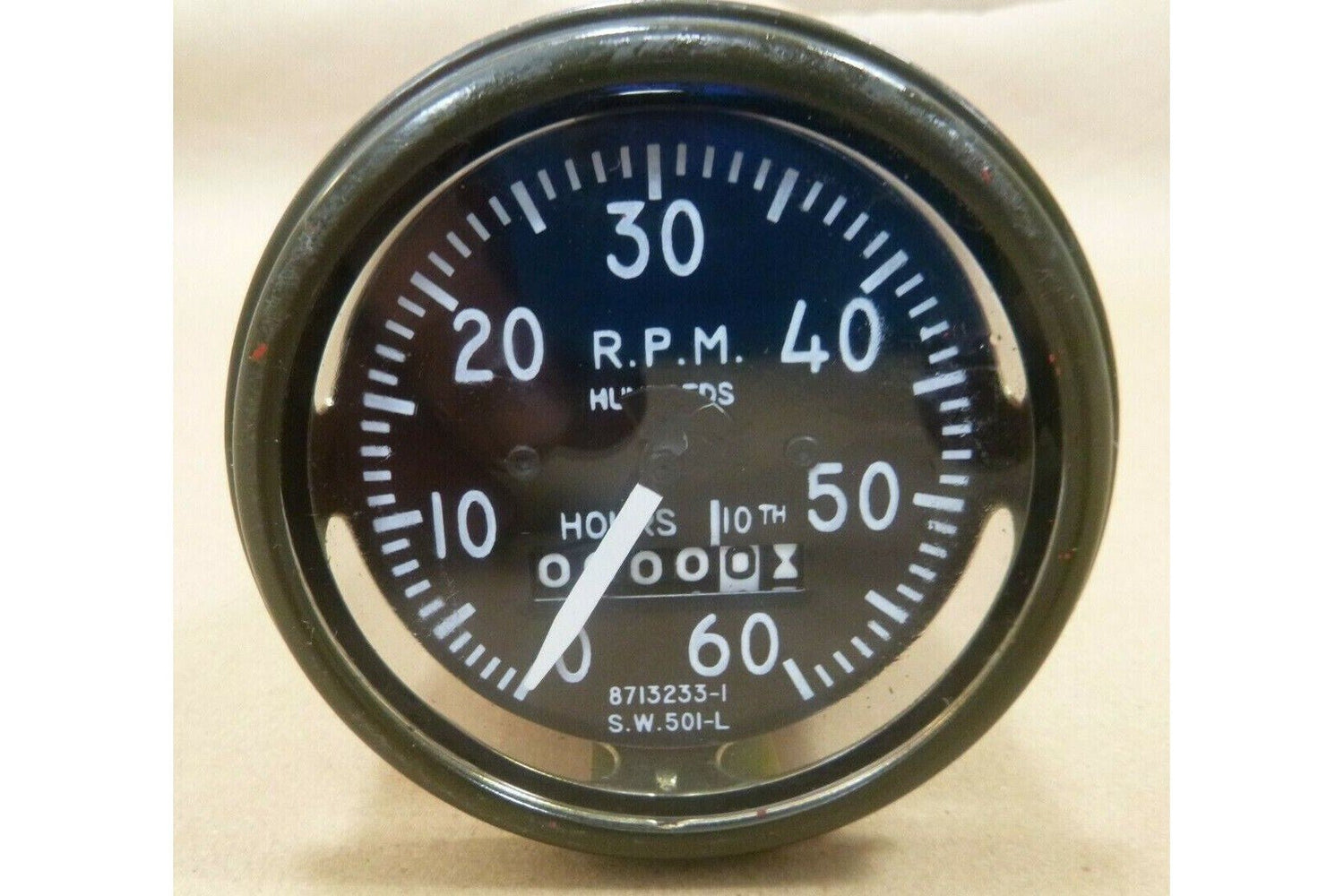USGI Military Speedometer / Hour Meter, Stewart Warner 501L, 8713233-1, 150-6941 | Replacement Truck Parts, Trailer Accessories, Automobile Supplies, Car Parts &amp; Accessories