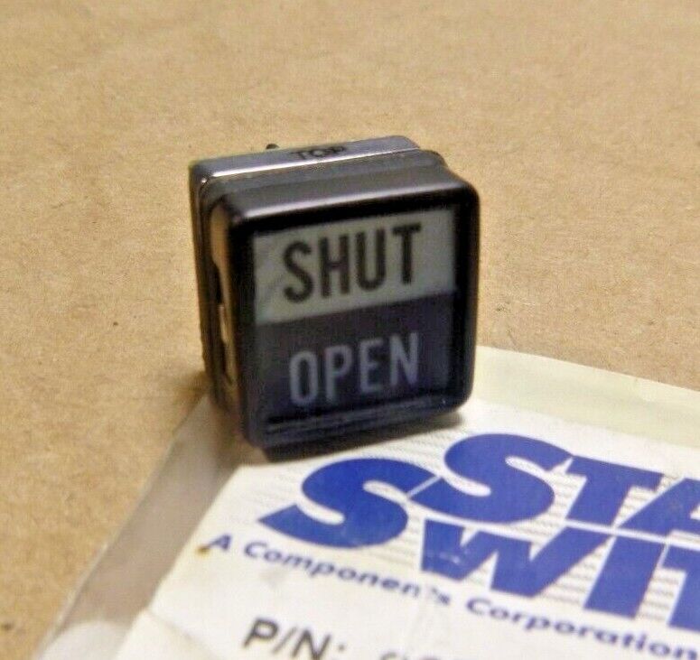 USGI Military Staco Panel Switch (Shut / Open) 92P0318-003, 5930-01-521-8221 | Electrical MRO Replacement Parts &amp; Components and Commercial Electrical Supplies Company