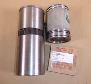 USGI MTU Detroit Diesel 71 Series Cylinder Sleeve & Piston Kit 23537016 - Royal Equipment Detroit Diesel