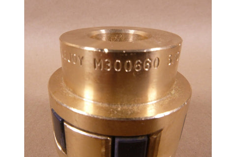 USGI Naval Lovejoy Complete Bronze Coupling L099 Blank Bore 1" W/ Rubber Insert - Royal Equipment Royal Equipment