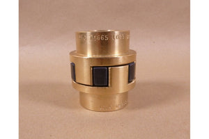 USGI Naval Lovejoy Complete Bronze Coupling L099 Blank Bore 1" W/ Rubber Insert - Royal Equipment Royal Equipment