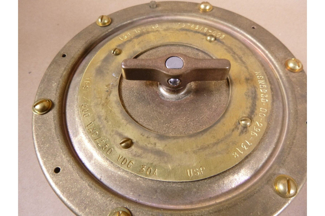 USGI Naval Ships Rotary Switch 500VAC/250VDC 30A, M15743/8-003, 5930-00-296-7318 | Industrial MRO Replacement Parts, Manufacturing Machine Parts &amp; Components, Heavy Equipment Parts Supplier