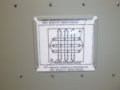 USGI New Comsaco Naval Ships Fuse Panel 404242 - 101, 5920 - 01 - 617 - 8857 - Royal Equipment COMSACO