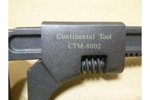 USGI New Continental Tool CTM - 8002, 11" Inch Adjustable Auto Wrench Made in USA - Royal Equipment CONTINENTAL TOOLAdjustable Wrench