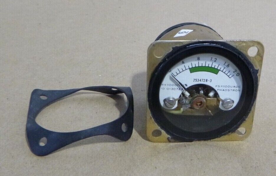 USGI PHAOSTRON 10-013072A ARBITRARY SCALE METER 2534728-3 , 6625-00-009-3699 | Industrial MRO Replacement Parts, Manufacturing Machine Parts &amp; Components, Heavy Equipment Parts Supplier