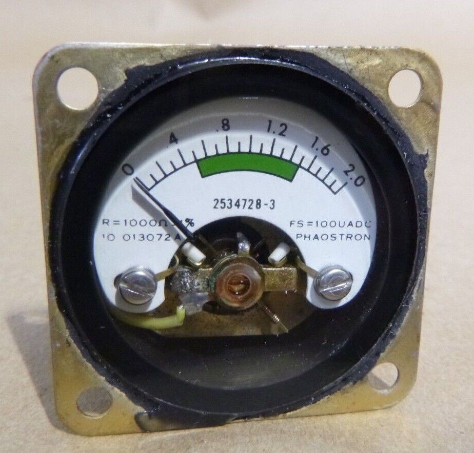 USGI PHAOSTRON 10-013072A ARBITRARY SCALE METER 2534728-3 , 6625-00-009-3699 | Industrial MRO Replacement Parts, Manufacturing Machine Parts &amp; Components, Heavy Equipment Parts Supplier