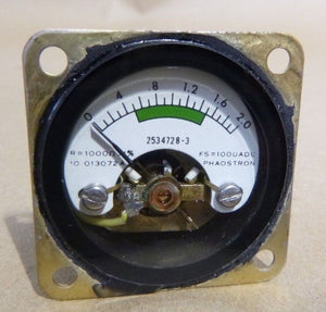 USGI PHAOSTRON 10 - 013072A ARBITRARY SCALE METER 2534728 - 3 , 6625 - 00 - 009 - 3699 - Royal Equipment PHAOSTRON