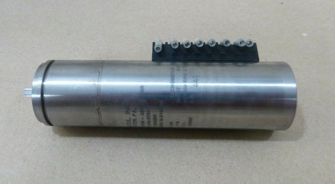 USGI Transicoil Motor - Tachometer - Generator U-216569, 115 Volt 4600 Rpm 400Hz | Industrial Electric Motors, Pumps &amp; Parts