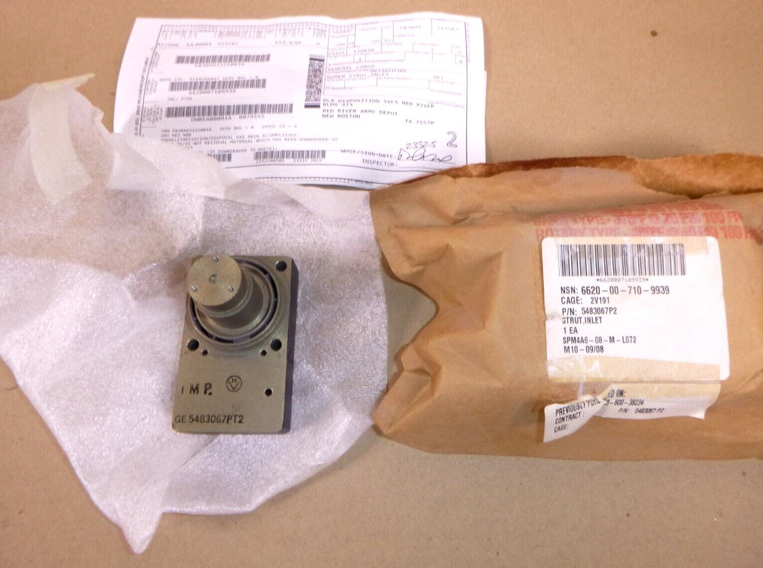 USGI Transmitter, Rate of Flow TRU-6/A, 0-5000 PPH Inlet Strut 5483067P2 | Industrial MRO Replacement Parts, Manufacturing Machine Parts &amp; Components, Heavy Equipment Parts Supplier