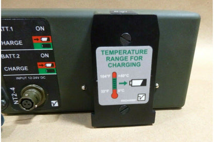 Vallon GmbH Dual Battery Charger NT2-4, 12-24VDC Input, NT-VAP2 , VMR2 Detector | Electrical MRO Replacement Parts &amp; Components and Commercial Electrical Supplies Company