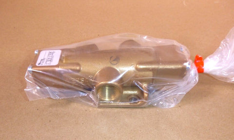 Versa Two Way Brass Directional Valve VPS - 2502, 1/2" NPT, 40 - 200 Psi, VAC - 200 - Royal Equipment VERSA