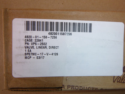 Versa Two Way Brass Directional Valve VPS-2502, 1/2" NPT, 40-200 Psi, VAC-200 | Industrial MRO Replacement Parts, Manufacturing Machine Parts &amp; Components, Heavy Equipment Parts Supplier