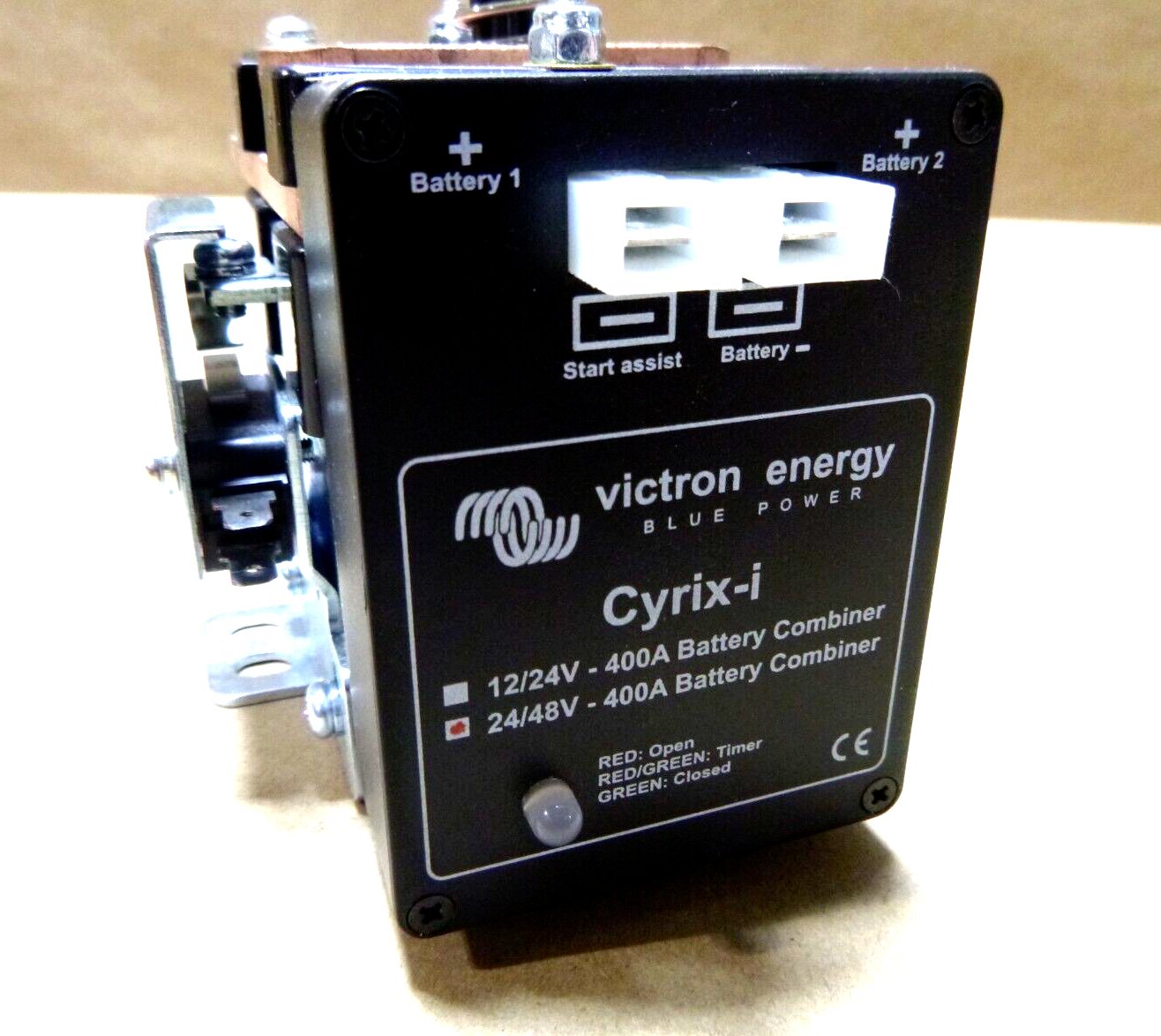 Victron Energy Cyrix-i 24/48-Volt 400 Amp Intelligent Battery Combiner | Electrical MRO Replacement Parts &amp; Components and Commercial Electrical Supplies Company