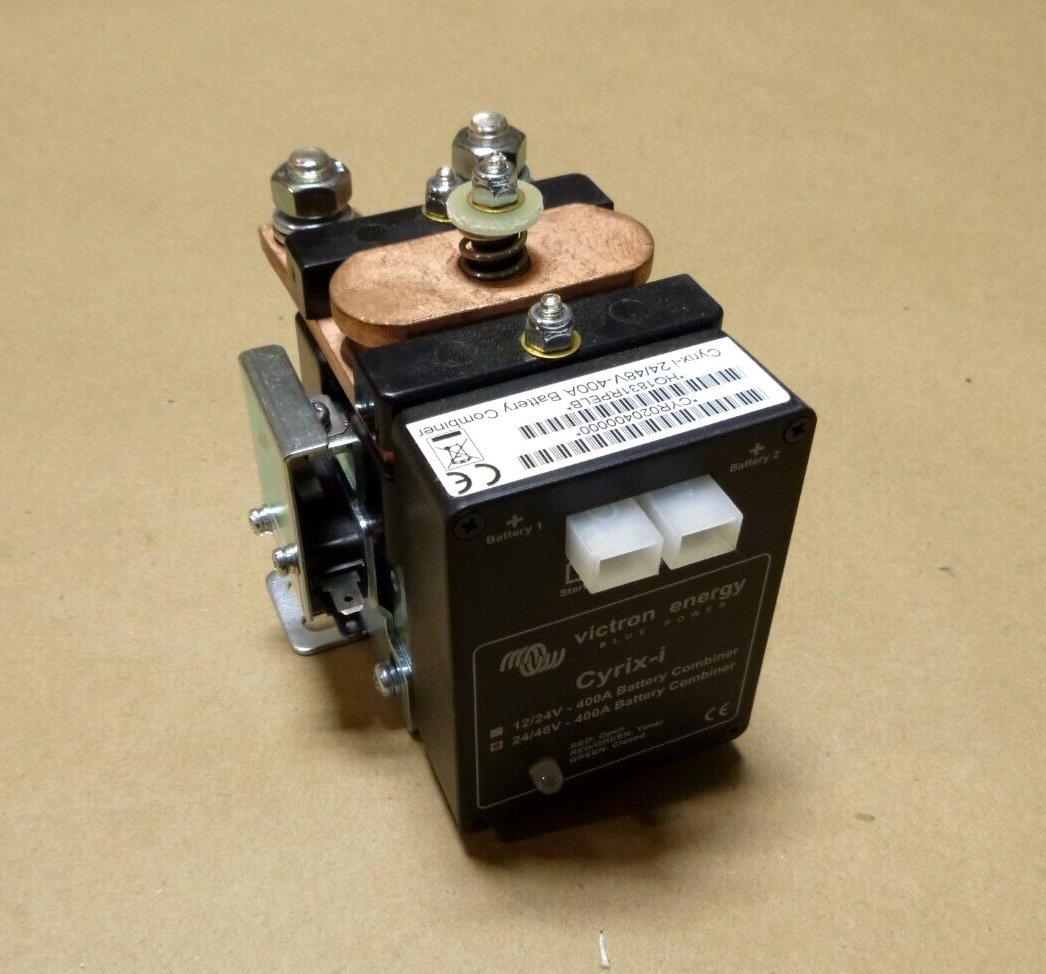 Victron Energy Cyrix-i 24/48-Volt 400 Amp Intelligent Battery Combiner | Electrical MRO Replacement Parts &amp; Components and Commercial Electrical Supplies Company