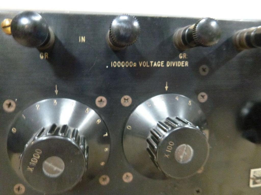 Vintage LEEDS & NORTHRUP 4395 Decade Resistor 100,000 Ohms Input Resistance *FOR PARTS* | Electrical MRO Replacement Parts & Components and Commercial Electrical Supplies Company