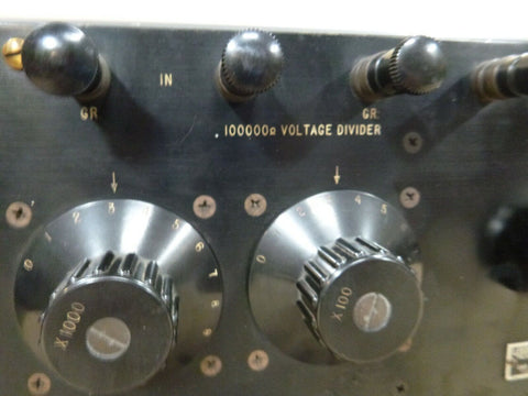 Vintage LEEDS & NORTHRUP 4395 Decade Resistor 100,000 Ohms Input Resistance *FOR PARTS* | Electrical MRO Replacement Parts & Components and Commercial Electrical Supplies Company