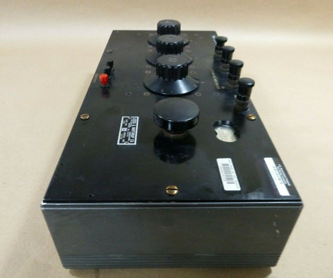 Vintage LEEDS & NORTHRUP 4395 Decade Resistor 100,000 Ohms Input Resistance *FOR PARTS* | Electrical MRO Replacement Parts & Components and Commercial Electrical Supplies Company