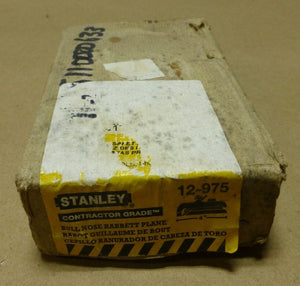 Vintage Stanley 12-975 Bullnose Rabbett Plane | Industrial MRO Tools and Replacement Industrial Equipment Components