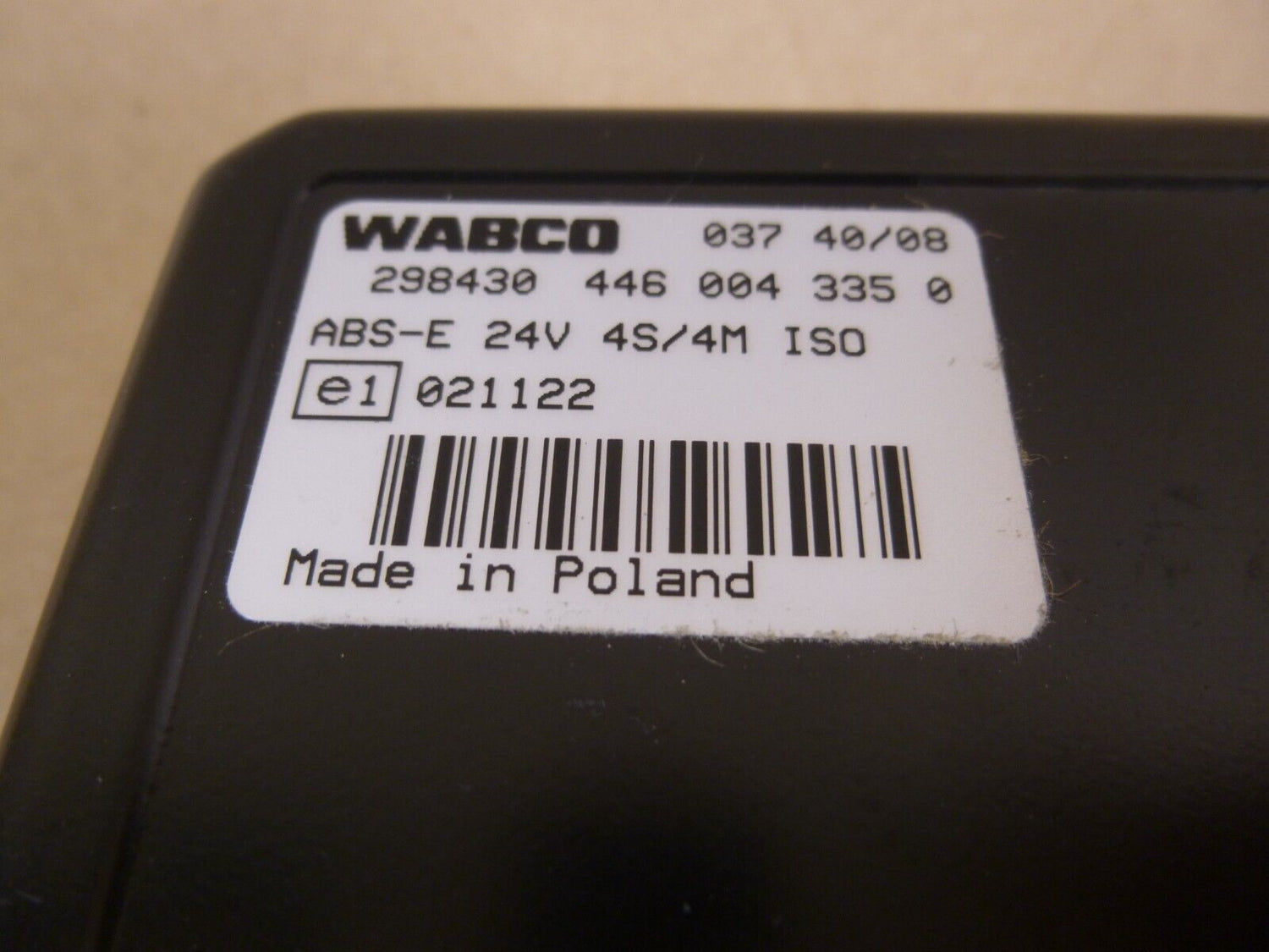 Wabco ABS Control Unit 4460043350 R0100674 ABS-E 24V 4S/4M , 5975-01-569-3906 | Replacement Truck Parts, Trailer Accessories, Automobile Supplies, Car Parts &amp; Accessories