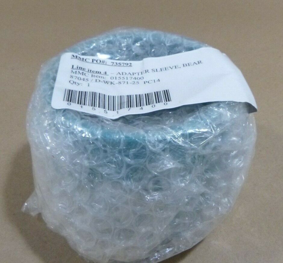 WALZ &amp; KRENZER D-WK-871-25 BEARING SLEEVE ADAPTER MARINE , 3110-01-551-7400 | Industrial MRO Replacement Parts, Manufacturing Machine Parts &amp; Components, Heavy Equipment Parts Supplier